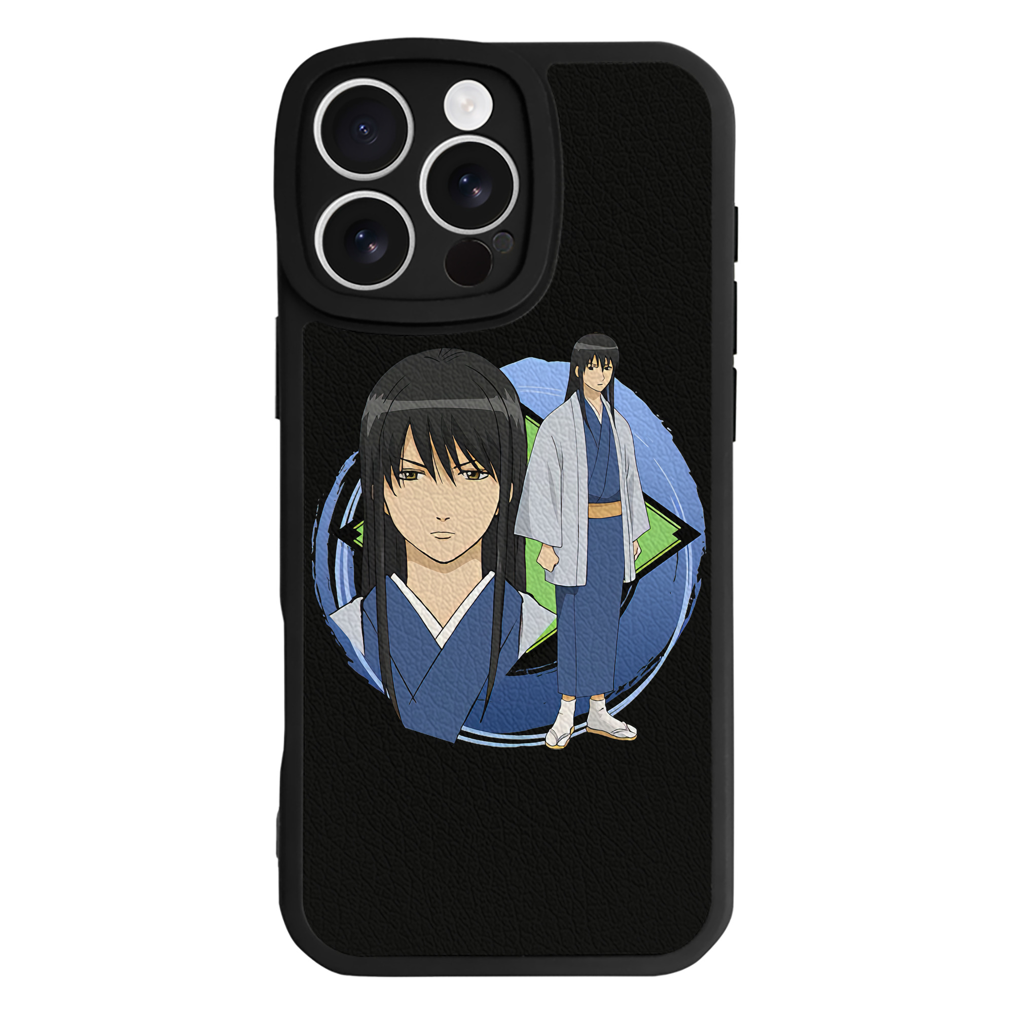 （画像用） ぎんたま 坂田銀時（さかたぎんとき） 神楽 志村新八（しむら しんぱち） GINTAMA Sakata Gintoki Kagura Shimura Shinpachi 【iPhone 16シリーズ対応】シリコンスマホケース（レザー調） 材質：シリコン
